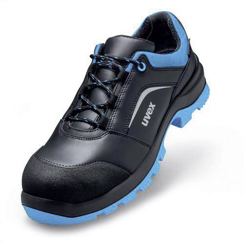 Uvex 2 xenova® 9555247 ESD Sicherheitsschuh S3 Schuhgröße (EU): 47 Schwarz, Blau 1 Paar von Uvex