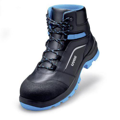 Uvex 2 xenova® 9556247 ESD Sicherheitsstiefel S3 Schuhgröße (EU): 47 Schwarz, Blau 1 Paar von Uvex
