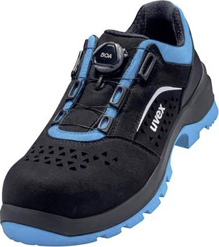 Uvex 9558 9558244 Sicherheitshalbschuh S1P Schuhgröße (EU): 44 Schwarz/Blau 1 Paar von Uvex