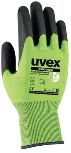Uvex D500 foam 6060409 Schnittschutzhandschuh Größe (Handschuhe): 9 EN 388 1 Paar von Uvex