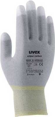 Uvex Handschutz Nylon-Strick-HS,Unipur carbon,Gr.7 (6055607) von Uvex
