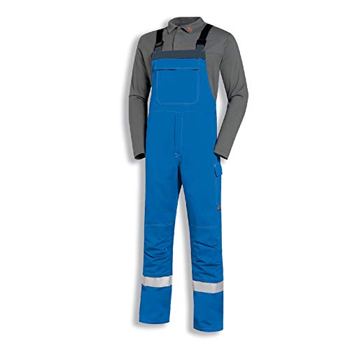 Uvex Multi Function 3661 Schweißer-Arbeitshose - Blaue Latzhose 106/110 von Uvex