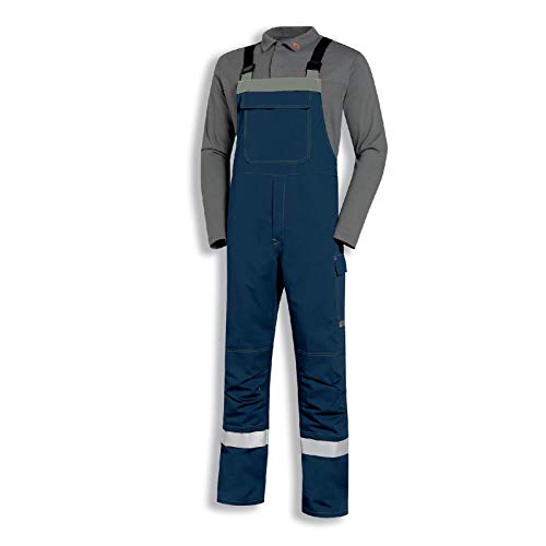 Uvex Multi Function 3661 Schweißer-Arbeitshose - Dunkelblaue Latzhose 90/94 von Uvex