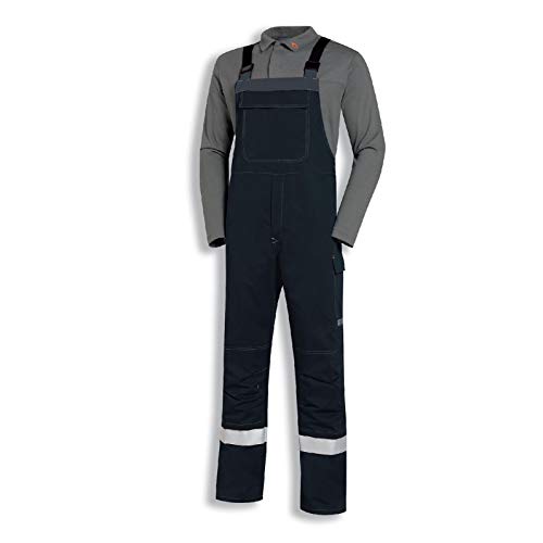 Uvex Multi Function 3661 Schweißer-Arbeitshose - Schwarze Latzhose 106/110 von Uvex