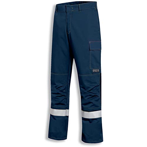 Uvex Multi Function 3855 Schweißer-Arbeitshose - Dunkelblaue Cargohose 52 von Uvex