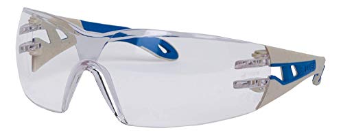 Uvex Pheos Schutzbrille - Supravision Excellence - Transparent/Grau-Blau von Uvex