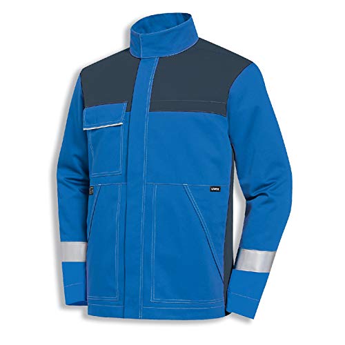 Uvex Protection Perfect Multifunction Herren-Arbeitsjacke - Blaue Männer-Bundejacke - Multifunktionale Schutzbekleidung 60/62 von Uvex