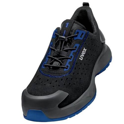 Uvex S1 PUR W11 6813839 Sicherheitshalbschuh S1 Schuhgröße (EU): 39 Schwarz, Blau 1 Paar von Uvex