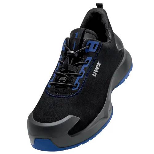 Uvex S2 PUR W11 6814843 Sicherheitshalbschuh S2 Schuhgröße (EU): 43 Schwarz, Blau 1 Paar von Uvex