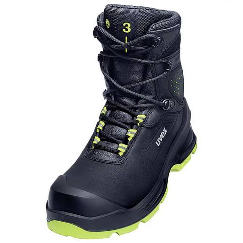 Uvex S3 PUR W11 6875238 Sicherheitsstiefel S3 Schuhgröße (EU): 38 Schwarz, Gelb 1 Paar von Uvex