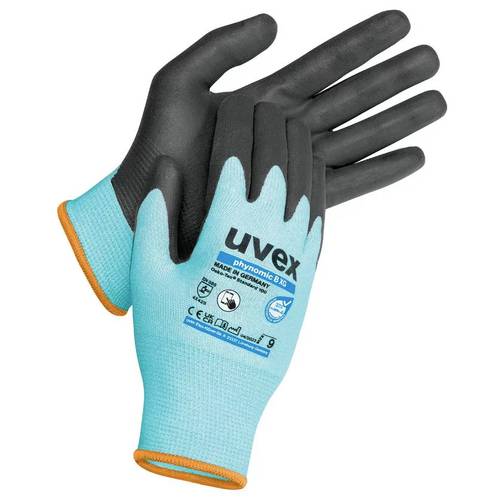 Uvex phynomic B XG 6004406 Schnittschutzhandschuh Größe (Handschuhe): 6 EN 21420:2020, EN 388:2016 von Uvex