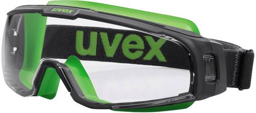 Uvex u-sonic 9308245 Schutzbrille Schwarz, Grün von Uvex