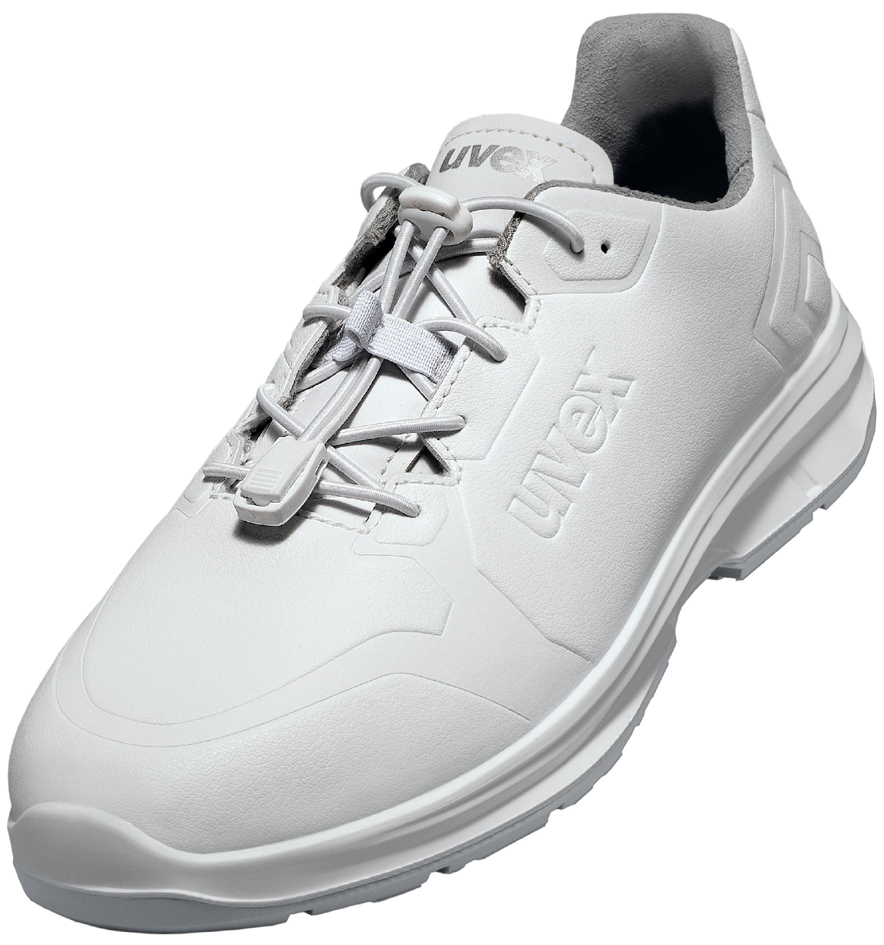 uvex 1 sport white nc Halbschuhe O2, weiß, Größe 49 von Uvex