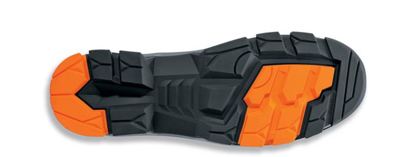 uvex 2 Halbschuh S3 SRC, Gr. 46, schwarz/orange von Uvex