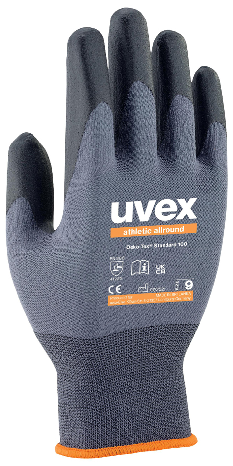 uvex Arbeitshandschuh athletic allround, Größe 11 von Uvex