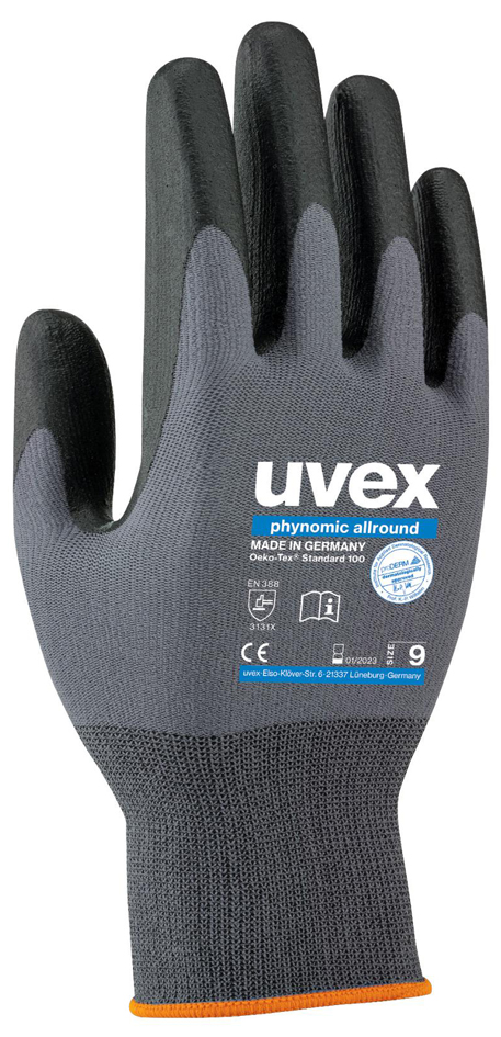 uvex Arbeitshandschuh phynomic allround, Gr. 06 von Uvex