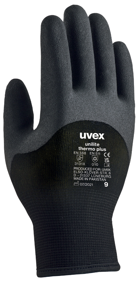 uvex Kälte-Schutzhandschuh unilite thermo plus, Größe 7 von Uvex