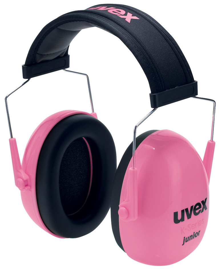 uvex Kapsel-Gehörschutz K Junior, pink / schwarz von Uvex