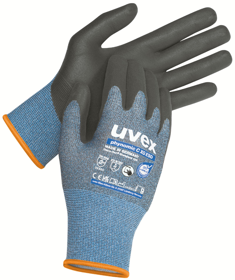uvex Schnittschutz-Handschuh uvex phynomic C XG ESD, Gr. 11 von Uvex