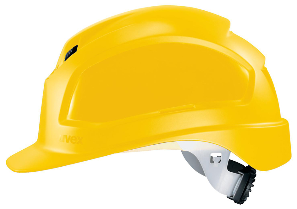 uvex Schutzhelm pheos B-WR, Größe 52-61 cm, gelb von Uvex