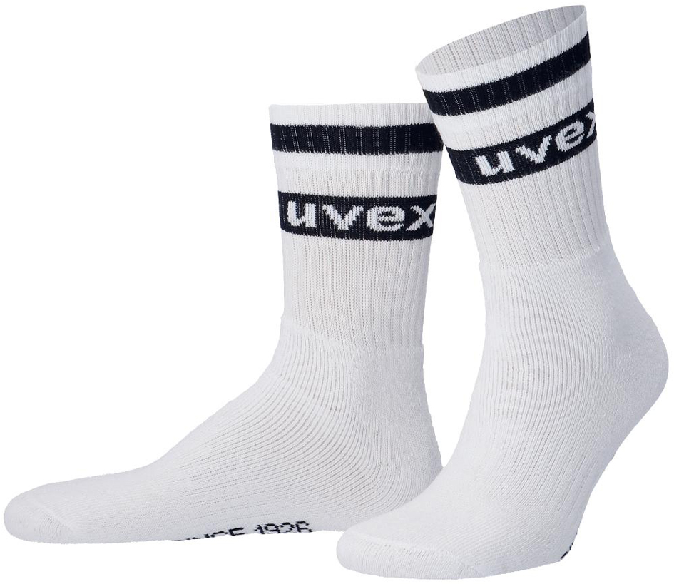 uvex Socken , Basic, , weiß, Größe 43-46, 3er Pack von Uvex