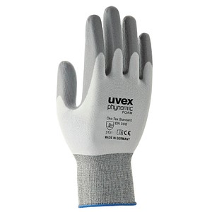 uvex unisex Arbeitshandschuhe phynomic FOAM weiß Größe 10 1 Paar von Uvex