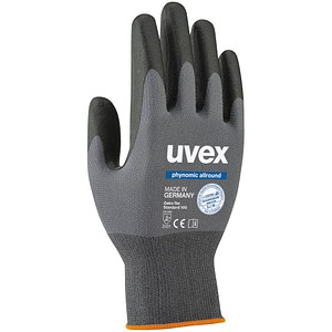 uvex unisex Arbeitshandschuhe phynomic allround grau Größe 9 1 Paar von Uvex