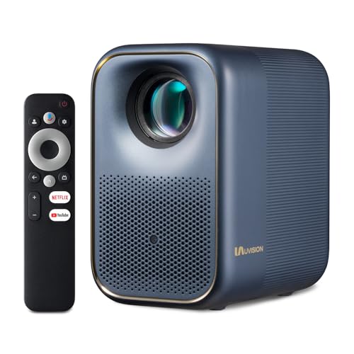 UVISION ALLPlay Google TV Smart Projector, Licensed by Netflix, Full HD 1080p, WiFi and Bluetooth, Dolby Sound, Portable for Indoor and Outdoor Use, Creating Perfect Moments Together with Family. UVISION ALLPlay Google TV Smart Projector, Licensed by Netflix, Full HD 1080p, WiFi and Bluetooth, Dolby Sound, Portable for Indoor and Outdoor Use, Creating Perfect Moments Together with Family. von Uvision