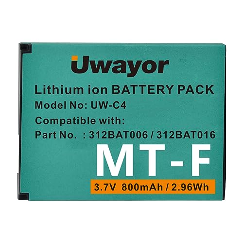 Uwayor C4 Akku MT-F Batterien für AVM FRITFon MT-F / M2 / C4 / C5 Ersetzt 312BAT006, 312BAT016 Einfache Installation von Uwayor