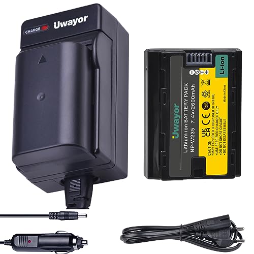 Uwayor NP-W235 Aukka Kamera Akku Ladegerät Set Ersatz Akku Ladegerät für X-H2S, X-H2, GFX 50S II, GFX 100S, Fujifilm X-T4, X-T5,VG-XT4 Uwayor NP-W235 Aukka Kamera Akku Ladegerät Set Ersatz Akku Ladegerät für X-H2S, X-H2, GFX 50S II, GFX 100S, Fujifilm X-T4, X-T5,VG-XT4 von Uwayor