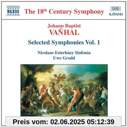 Vanhal: Symphonies Vol.1 von Uwe Grodd