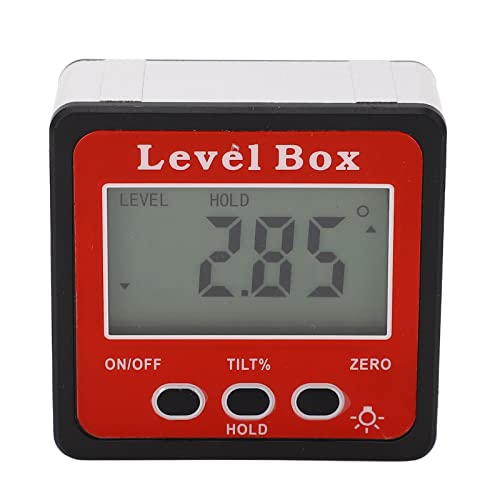 Uxsiya Digitale Nivellierbox,magnetische Bevelbox,leicht lesbare,tragbare Mehrzweckgröße für die Holzbearbeitung für den Bau Fase Box Winkelmesser Neigungsmesser Digitaler Winkelmesser Uxsiya Digitale Nivellierbox,magnetische Bevelbox,leicht lesbare,tragbare Mehrzweckgröße für die Holzbearbeitung für den Bau Fase Box Winkelmesser Neigungsmesser Digitaler Winkelmesser von Uxsiya