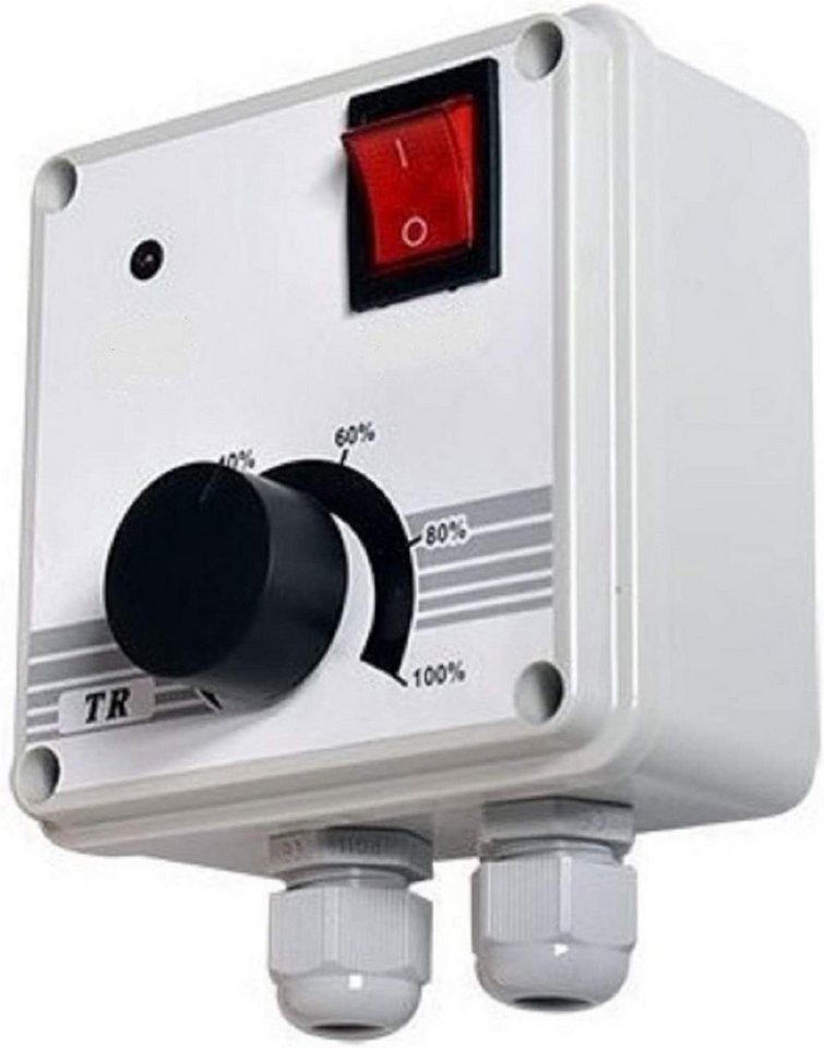 Uzman Drehzahlanzeige ndustrie Drehzahlregler 900Watt, Drehzahlsteuerung für Ventilatoren, 1-tlg. Uzman Drehzahlanzeige ndustrie Drehzahlregler 900Watt, Drehzahlsteuerung für Ventilatoren, 1-tlg. von Uzman