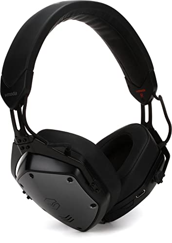 V-MODA M-200 ANC Geräuschunterdrückung Wireless Bluetooth Over-Ear-Kopfhörer mit Mikrofon zum Telefonieren, matte black, one size von V-MODA