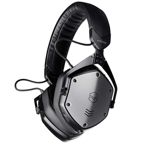 V-MODA M-200 ANC Geräuschunterdrückung Wireless Bluetooth Over-Ear-Kopfhörer mit Mikrofon zum Telefonieren, matte black, one size von V-MODA