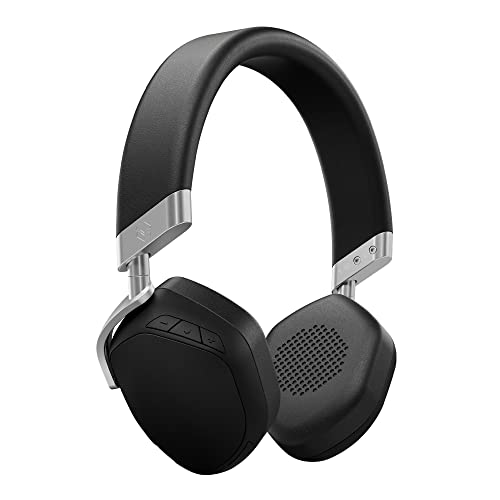 V-MODA S-80 KABELLOSER KOPFHÖRER UND Lautsprecher-System. Schlankes und stylisches Design. Personalisiere deinen S-80 mit austauschbaren magnetischen Abdeckungen (Schwarz) von V-MODA