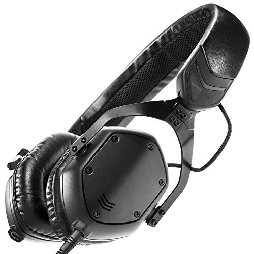 V-MODA XS On-Ear Metal-Noise-Isolation Kopfhörer (Matte Black Metal) von V-MODA