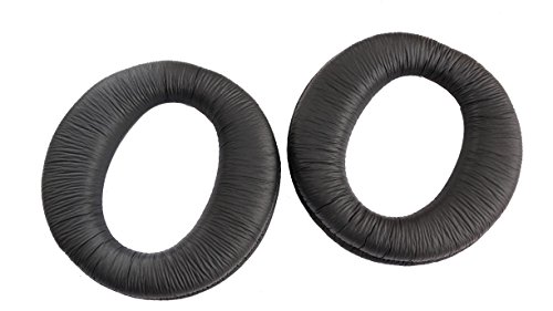 1 Paar Ohr Pad Ohrpolster Kissen Ersatzteile für Koss UR20 UR30 SB40 Kopfhörer weiche Ohrenschützer Headset (Leder) (schwarz) von V-MOTA