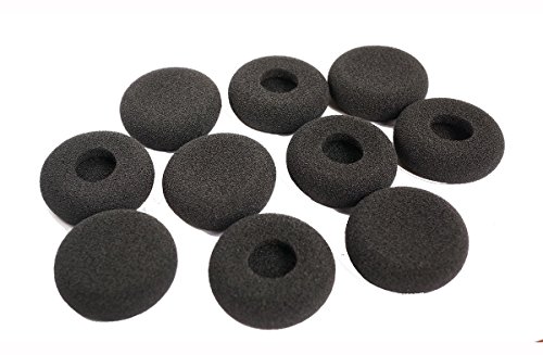 5 Paar Ohrpolster für Koss HP-1 TD20 TM-602 TM-601 Klar W 1,8 m Kabel cl-2 Kopfhörer (42 mm Schwamm) Headset (Schwamm) von V-MOTA
