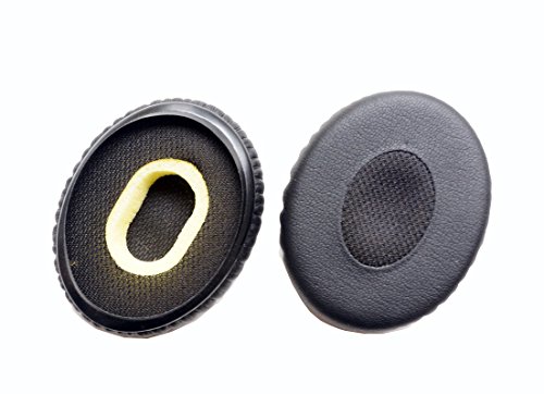 Ersatz-Lederpolster für Bose On Ear 2 OE2 OE2i Kopfhörer, Earpads Black von V-MOTA