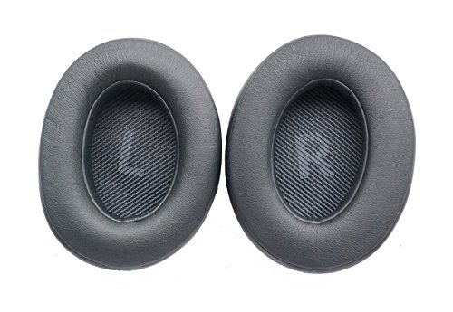 Ersatz Ohr Pad Leder Ohrpolster Ersatzteile für JBL Everest Elite 700 Platinum V700NXT Kopfhörer Ohrenschützer Kissen (schwarz) von V-MOTA