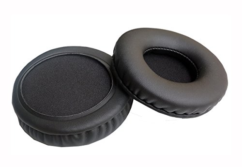 Ersatz-Ohrpolster, Ersatzteile, kompatibel mit Skullcandy HESH 2.0 Hesh 2 Over-Ear-Kopfhörer (schwarz) von V-MOTA