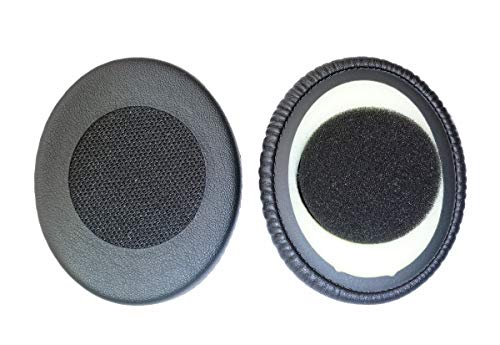 Ersatz-Ohrpolster Reparaturteile für Sennheiser HD2.01 HD2.20 HD2.30i HD2.30G Kopfhörer (schwarz, 1 Paar) von V-MOTA