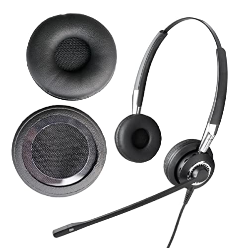 Ersatz-Ohrpolster für Jabra Biz 2400 2425 II MS Duo Headset, 2475 II Kopfhörer-Reparaturteile (Biz 2400), 2 Stück von V-MOTA