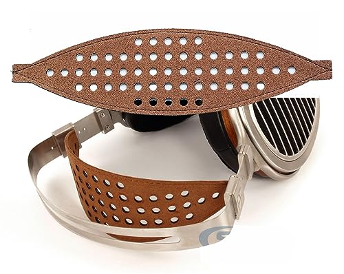 HE1000 Se Stirnband Kopfpolster kompatibel mit Hifiman HE-1000 V1 V2 V3, HE-1000se, Susvara, Shangri La Sr Hi-Fi Professional Kopfhörer (1 Stück) (Braun) von V-MOTA