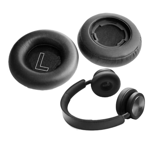 V-MOTA H4 Protein-Ohrpolster, kompatibel mit Bang & Olufsen Beoplay H4 Gen1/1. Kopfhörer-Ohrpolster, nicht passend für Beoplay H4 Gen2 und andere Headset-Modelle (1 Paar), Schwarz von V-MOTA