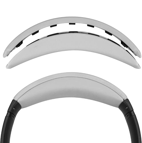 V-MOTA Kopfbandkissen (Schnapp-Kombination) für Bose QuietComfort 35 ii Gaming, QC35 II, QC35, QC45, QC SE Kopfhörer (cremefarbenes Proteinleder) von V-MOTA