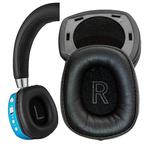 V-MOTA Ohrpolster, kompatibel mit Puro Sound Labs PuroQuiets Lautstärkebegrenzung On-Ear-Kinder-Kopfhörern, Ersatzkissen-Reparaturteile (schwarz) von V-MOTA