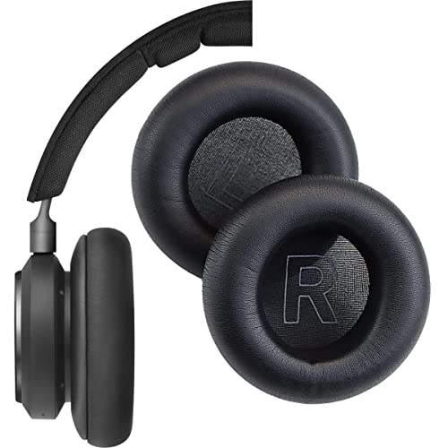 V-MOTA Ohrpolster kompatibel mit Bang & Olufsen beoplay h9 3rd Gen ANC Over-Ear-Kopfhörern, nicht passend für B&O H9i, H9, H7 (1 Paar) (schwarz) von V-MOTA