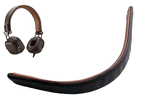 V-MOTA Ohrpolster kompatibel mit Marshall Major III 3 / IV 4 On-Ear-Kopfhörern, Ersatz-Ohrenschützer, Reparaturteile (Kopfpolster, Braun, 1 Stück) von V-MOTA
